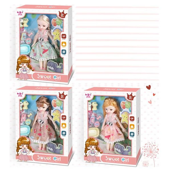 Jenny Sweet Girl játékbaba szett többféle változatban