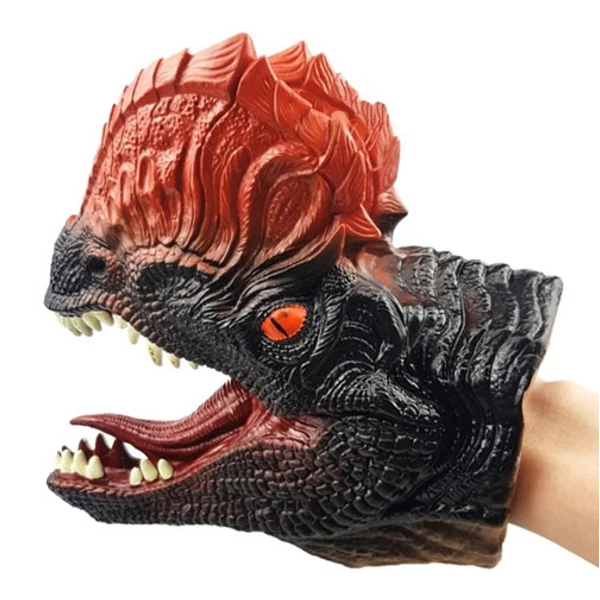 Dilophosaurus dinoszaurusz kézbáb