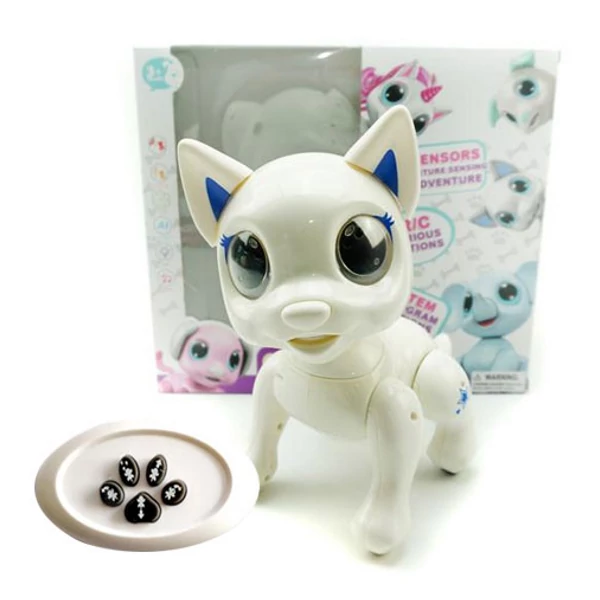 Távirányítós robot csivava fénnyel