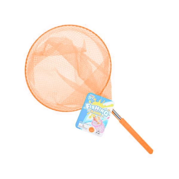 Horgászháló narancssárga színben 32cm-es