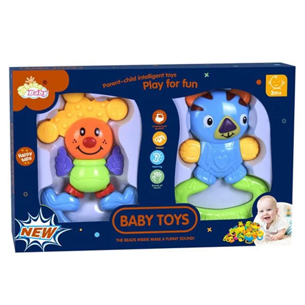 Vidám bohóc csörgő szett