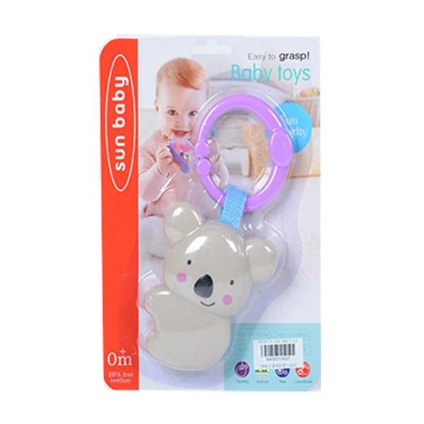 Sun Baby: Vidám koala BPA mentes bébi csörgő
