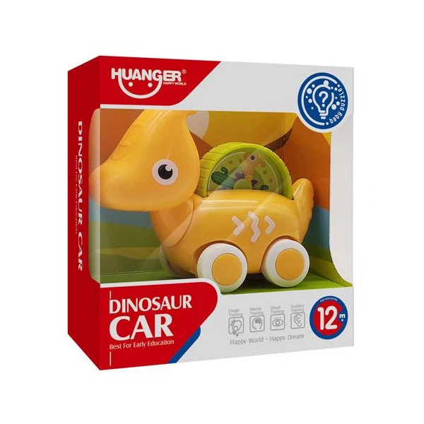 Sárga Paractylosaurus dínós járgány