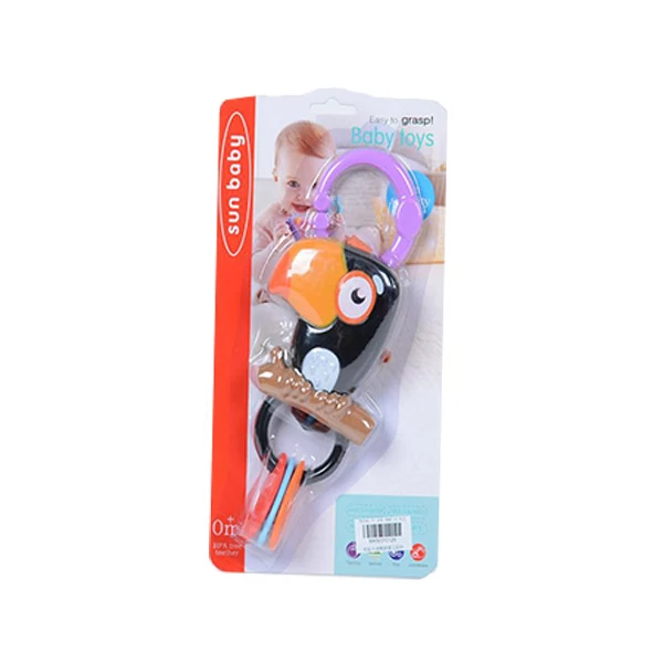 Boldog pelikán rágóka és csörgő