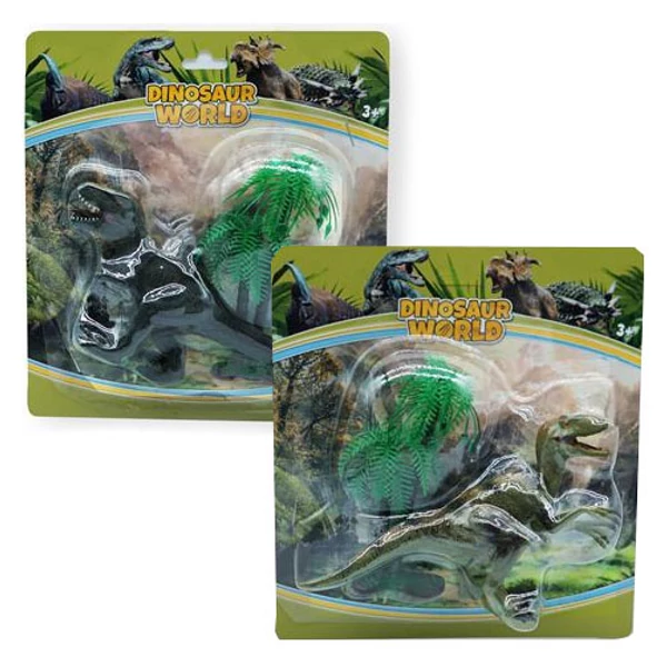 Dino World: T-rex vagy Raptor figura fával