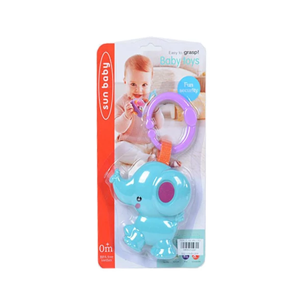 Vidám kék elefánt rágóka