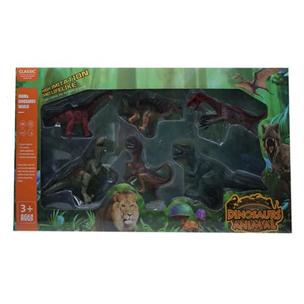 Dino World: 6db-os dinoszaurusz szett