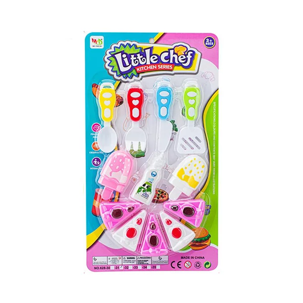 Little Chef édesség szett fagyival és evőeszközökkel