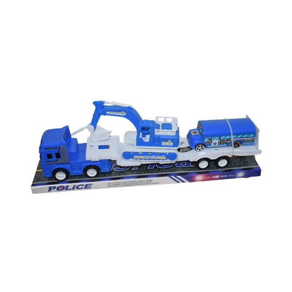 Rendőrkamion 2db járművel