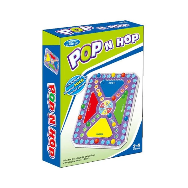 Pop 'n Hop: Ki nevet a végén? utazó társasjáték