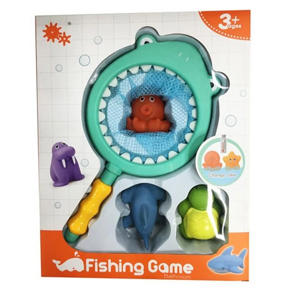 Cápás merítőháló fürdőjáték