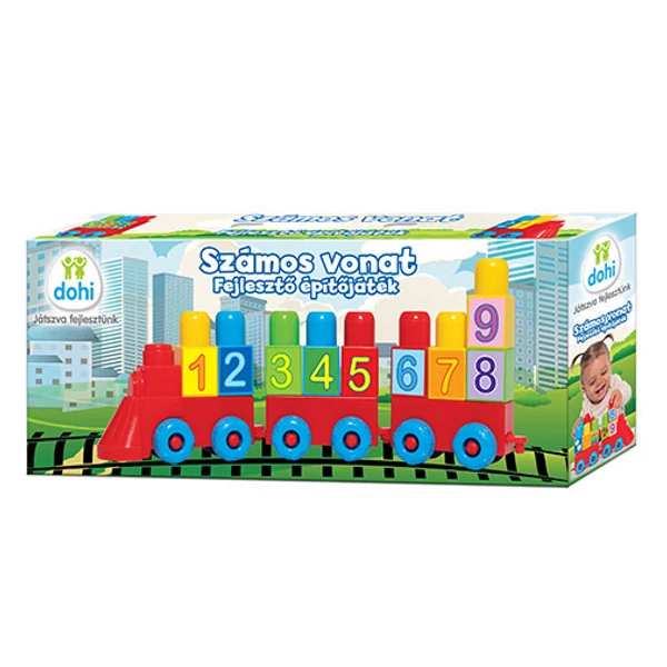 Számos vonat fejlesztő építőjáték