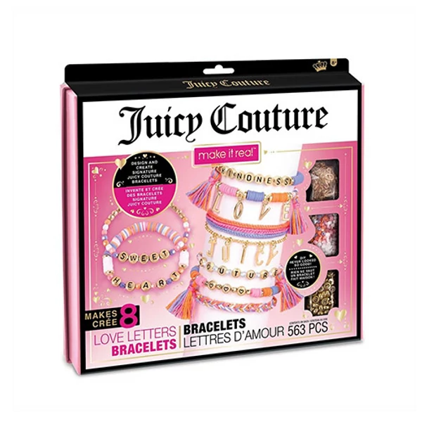 Make It Real: Juicy Couture karkötők - A szerelem betűi