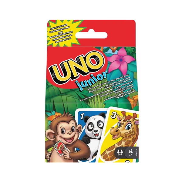 UNO Junior állatos kártyajáték - Mattel