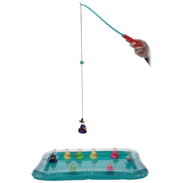 Horgászjáték felfújható medencével 491120050