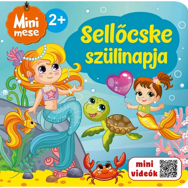 Sellőcske szülinapja könyv 