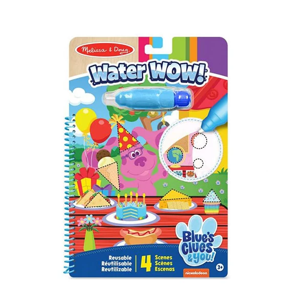 Melissa & Doug: Azúrkék formák rajzolás vízzel kreatív játék