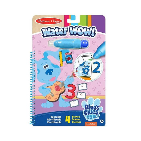Melissa & Doug: Azúrkék számolás rajzolás vízzel kreatív játék