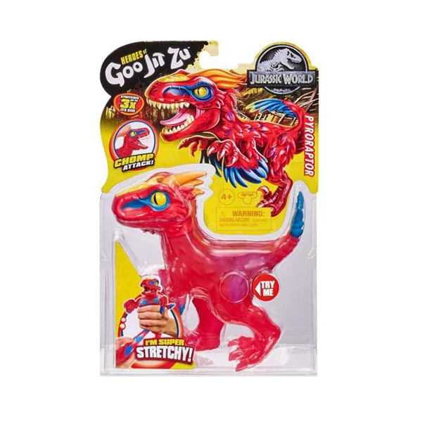 Heroes of Goo Jit Zu Jurassic World Pyroraptor játékfigura