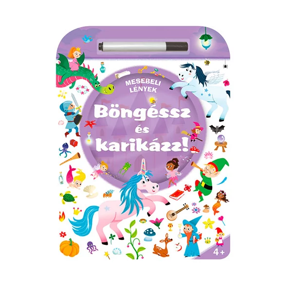 Böngéssz és karikázz! - Mesebeli lények foglalkoztató füzet