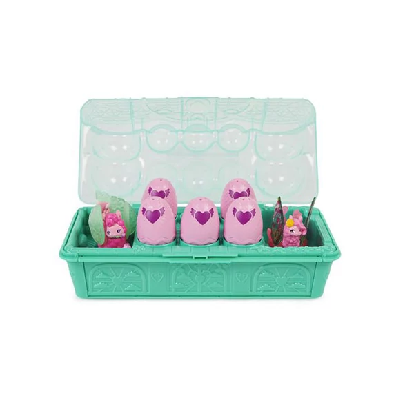 Hatchimals Rainbow Cation Family Carton Láma család 12db-os csomag - Spin Master