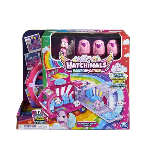 Hatchimals Rainbow Cation Road Camper Deluxe lakóautó - Spin Master