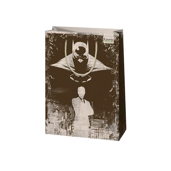 Green Grass Batman közepes méretű prémium ajándéktáska 18x10x23cm