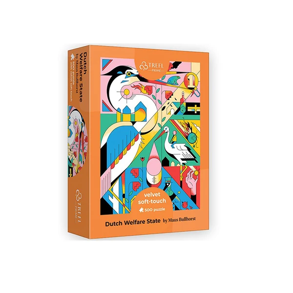 Dutch Welfare State bársony puha tapintású 500db-os puzzle - Trefl