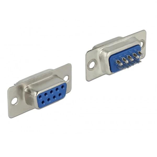Delock 9 érintkezős Sub-D anya csatlakozó