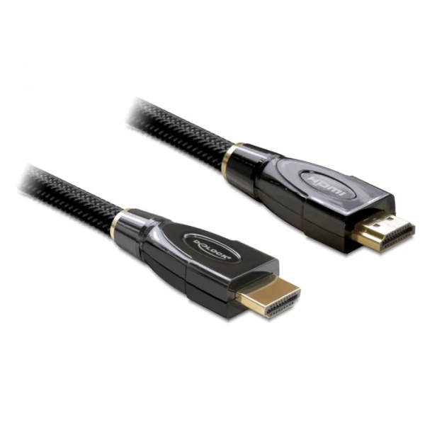 Delock kábel magas sebességű HDMI Ethernettel A-A egyenes/egyenes, 3 m