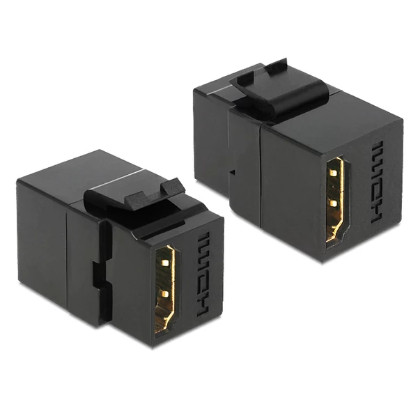 Delock Keystone modul HDMI anya > HDMI anya, fekete