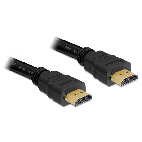 Delock nagy sebességű HDMI Ethernet kábel  A apa / apa 10 m
