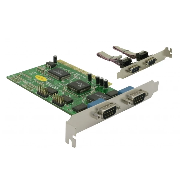 Delock PCI kártya - 4 db soros