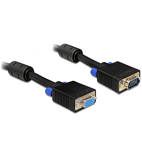 Delock SVGA, 3 méteres (apa-anya) hosszabbító kábel