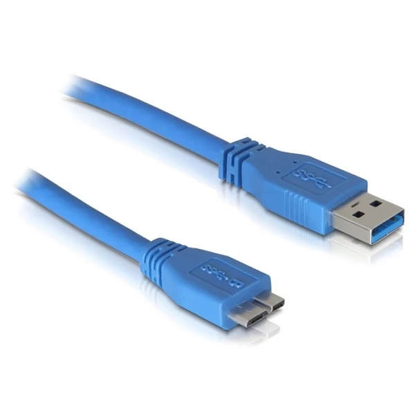 Delock USB3.0 A   Micro USB3.0 átalakító kábel, 2 m.