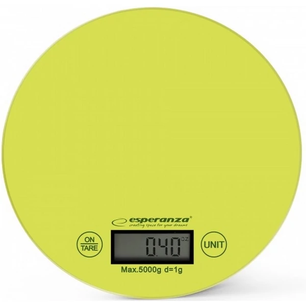 Esperanza Mango konyhai mérleg, zöld