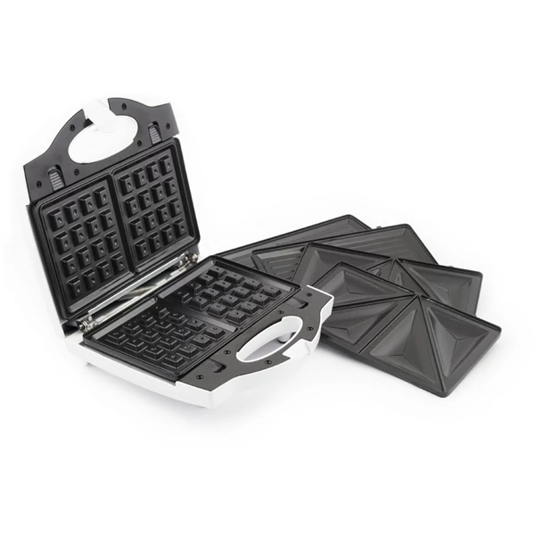 Esperanza Portabella 3in1 melegszendvics sütő 750 W, fehér