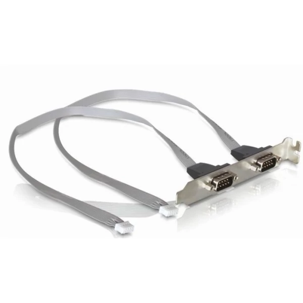 Delock slot konzol 2 x COM port 2 mm-es