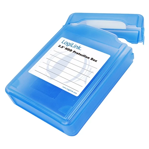 LogiLink 3,5" HDD Védődoboz, kék