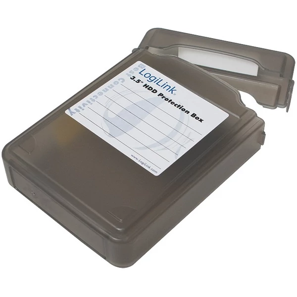 LogiLink 3.5" HDD Védődoboz, fekete