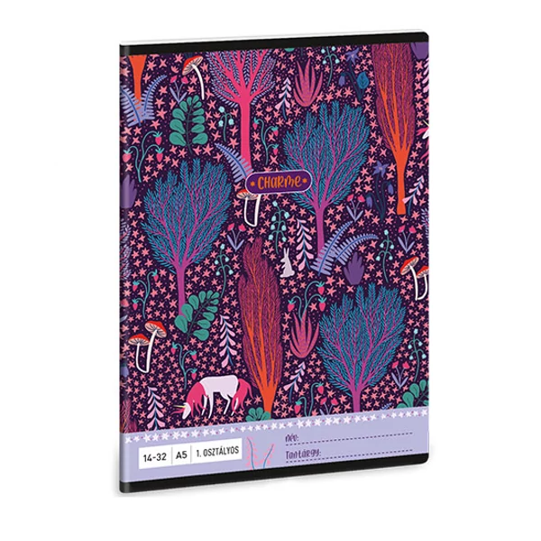 Ars Una: Charme 1.osztályos vonalas füzet A/5 14-32