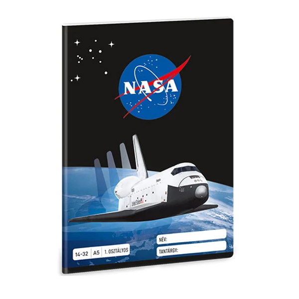 Ars Una: NASA űrsikló 1.osztályos vonalas füzet A/5 14-32