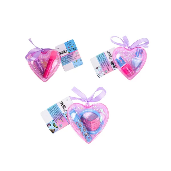 Canenco: Create it! Make-up szett szív alakú dobozban többféle változatban