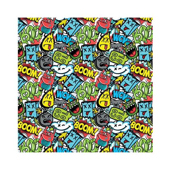 Green BOOM mintás csomagolópapír 100x70cm