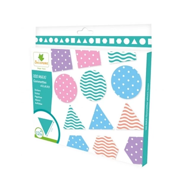 Pockets bársony matricák