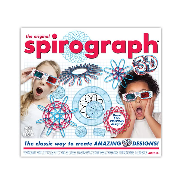 Spirograph 3D rajzoló szett