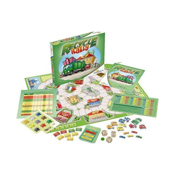 Adventerra: Recycle Rally - Szelektív Rally társasjáték