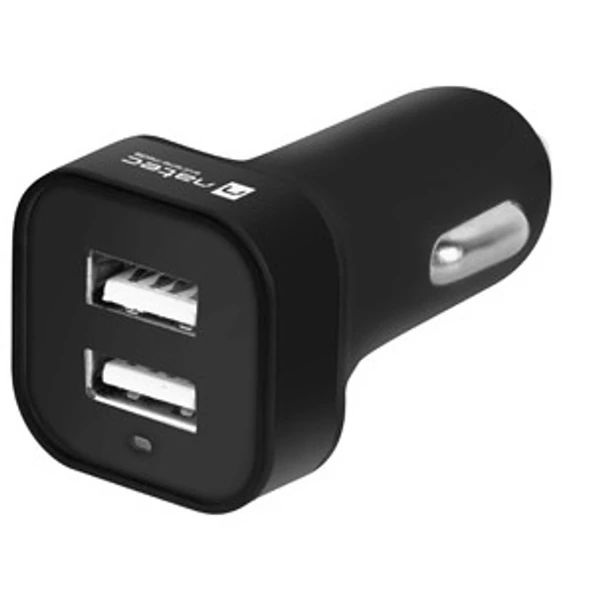 Extreme Media Coney autós töltő 12V/24V- 2XUSB 5V/2.1A