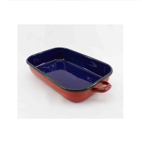 Zománcozott füles tepsi 26cm