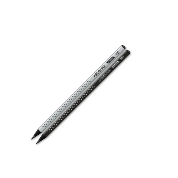 Ars Una: Fekete fa, rombusz mintás háromszögletű grafitceruza HB több változatban